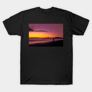 Fisherman’s sunset - Aberafan beach - Spring 2010 T-Shirt